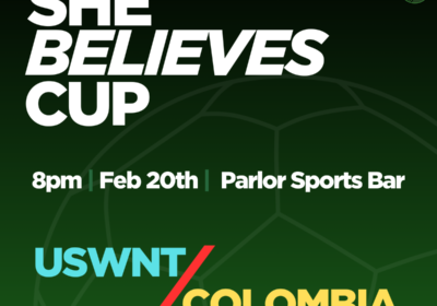 SheBelieves Cup Watch Party!